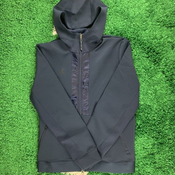 Nike Air Jordan Full-Zip Basketball Jacket Blue Men’s size Medium NEW CN5350-419 - Picture 7 of 10